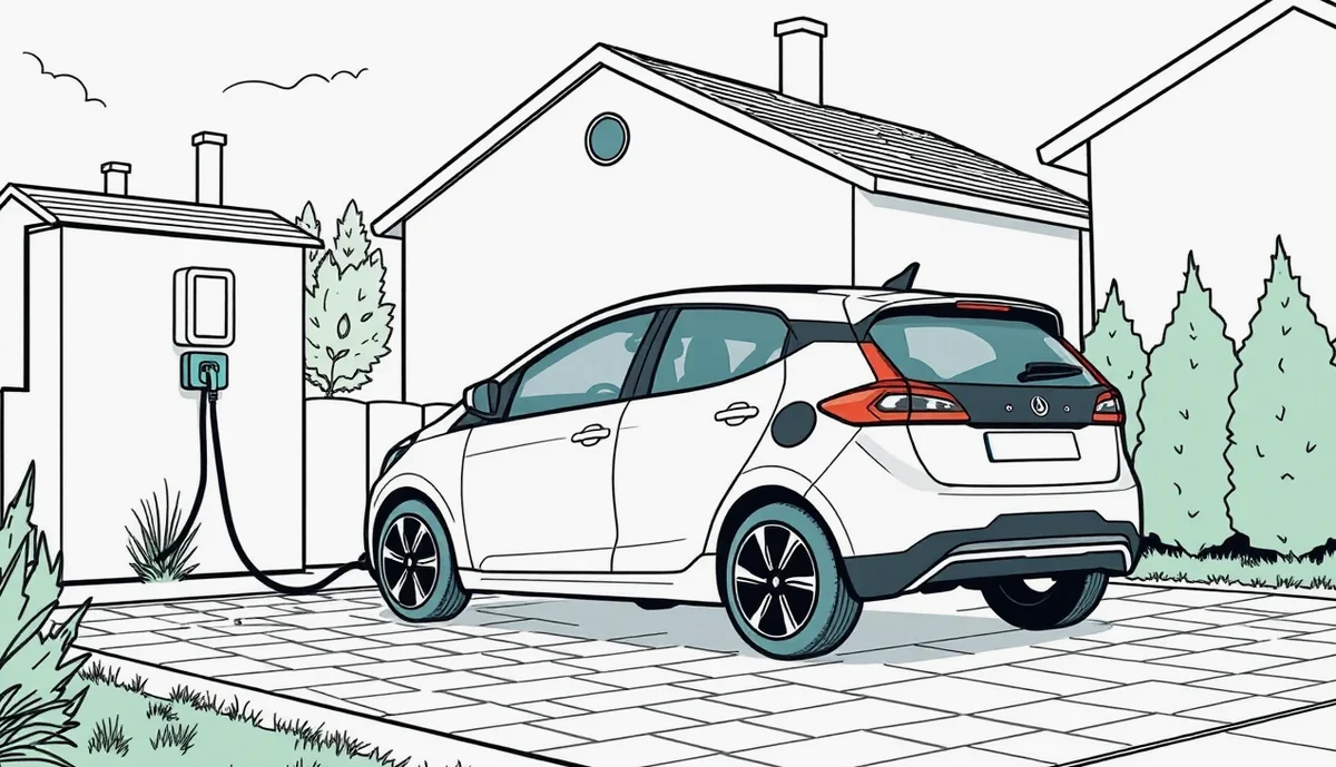 Pohľad na podvozok a ochranný kryt trakčnej batérie elektromobilu v autoservise