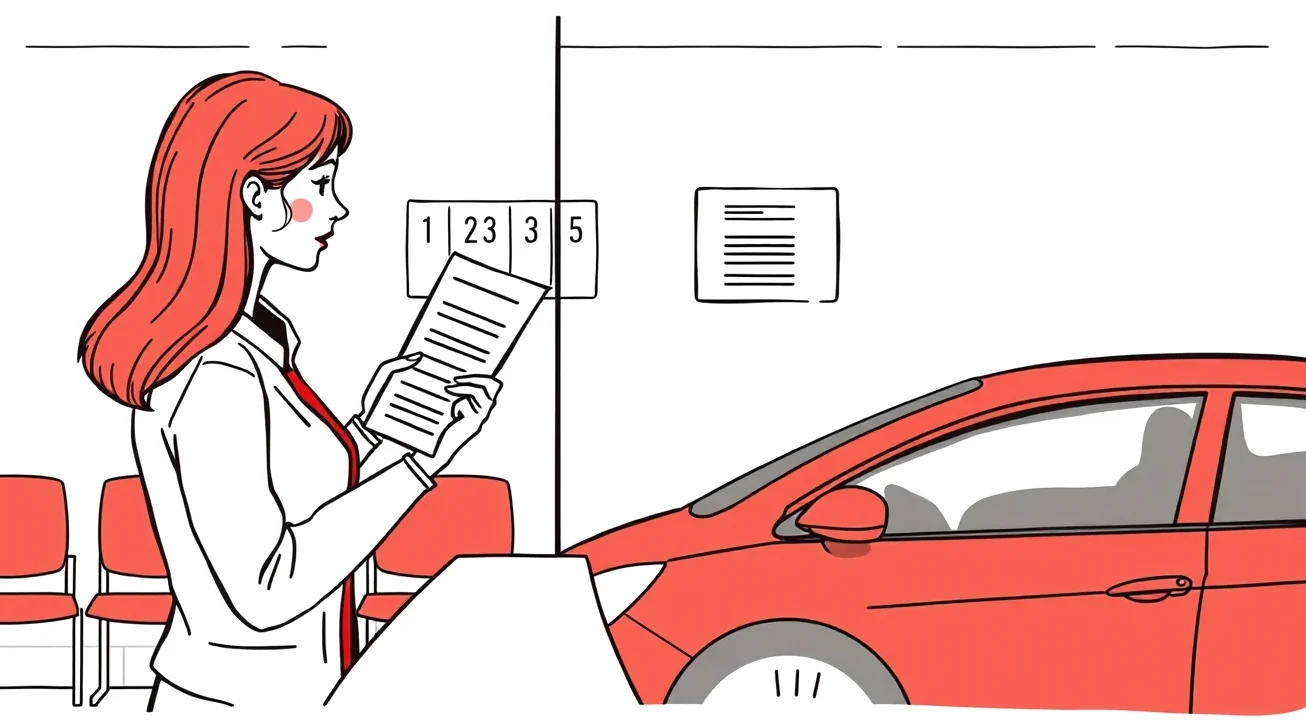 Pohľad na tachometer a interiér jazdeného vozidla pri stanovení kúpnej ceny