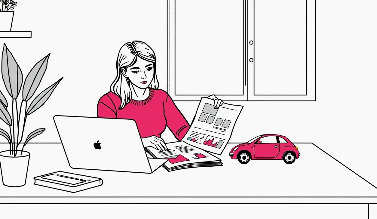 Odstavené osobné auto so zapnutými výstražnými svetlami v núdzovom zálive diaľničného tunela