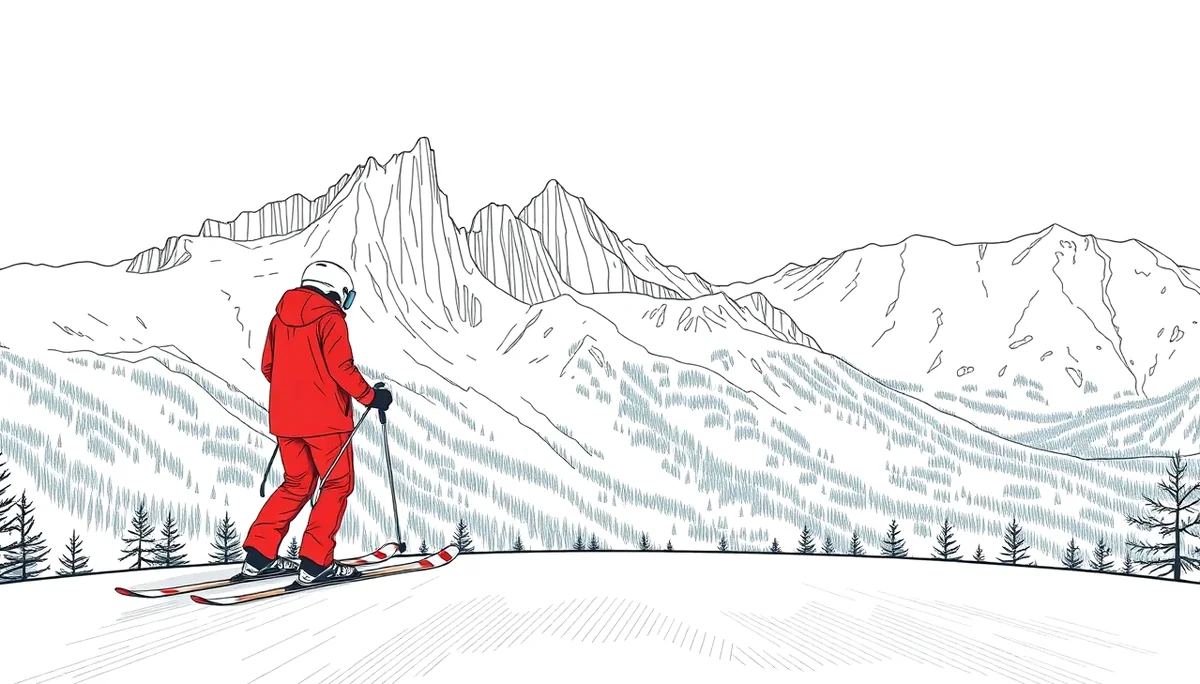 Záchranársky vrtuľník zasahuje na zasneženom svahu v talianskych Dolomitoch