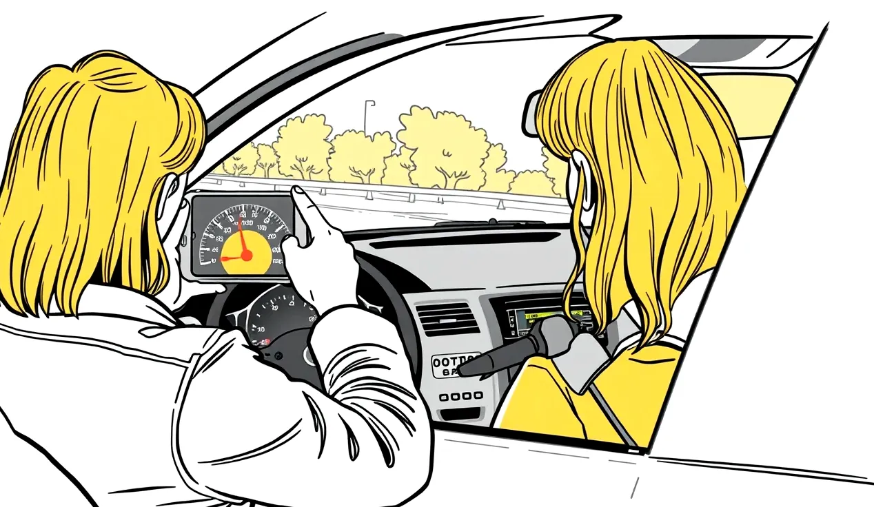 Pracovníčka matriky overuje pravosť podpisu predávajúceho na listine