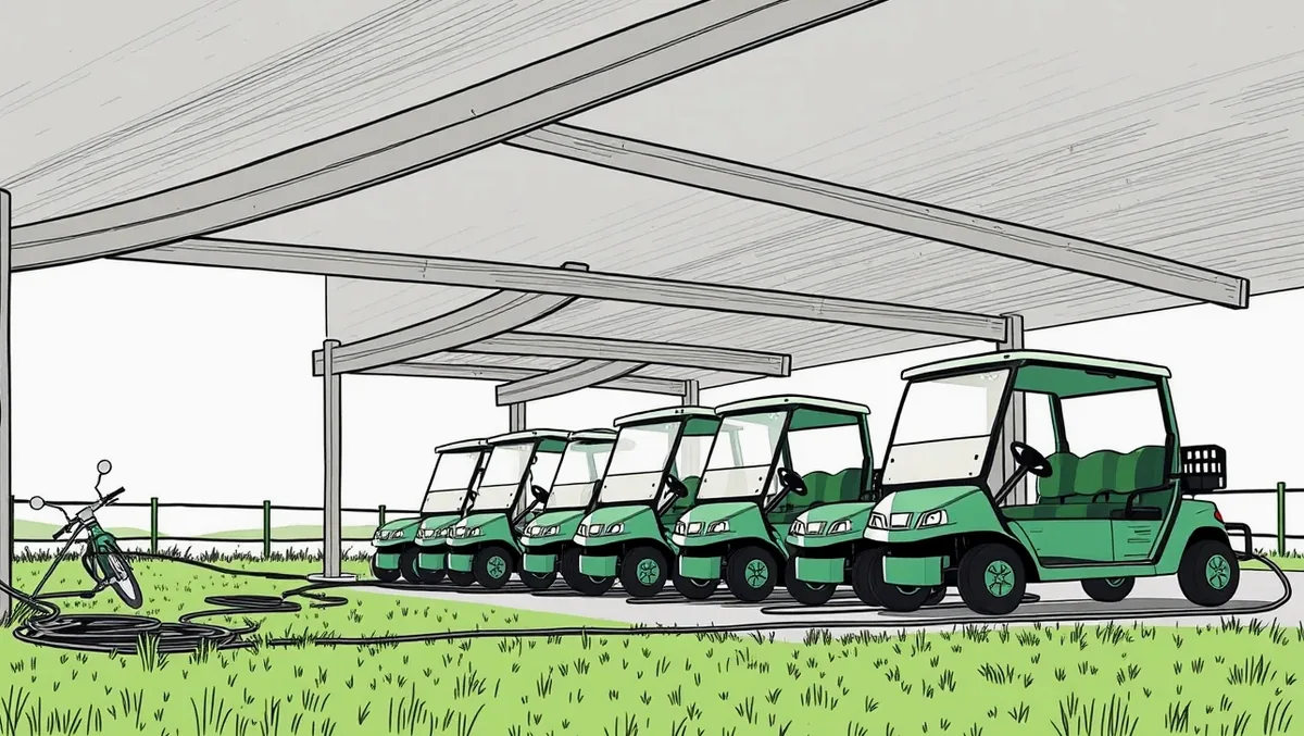 Preprava dvoch golfových vozíkov na dvojnápravovom prívese za osobným autom