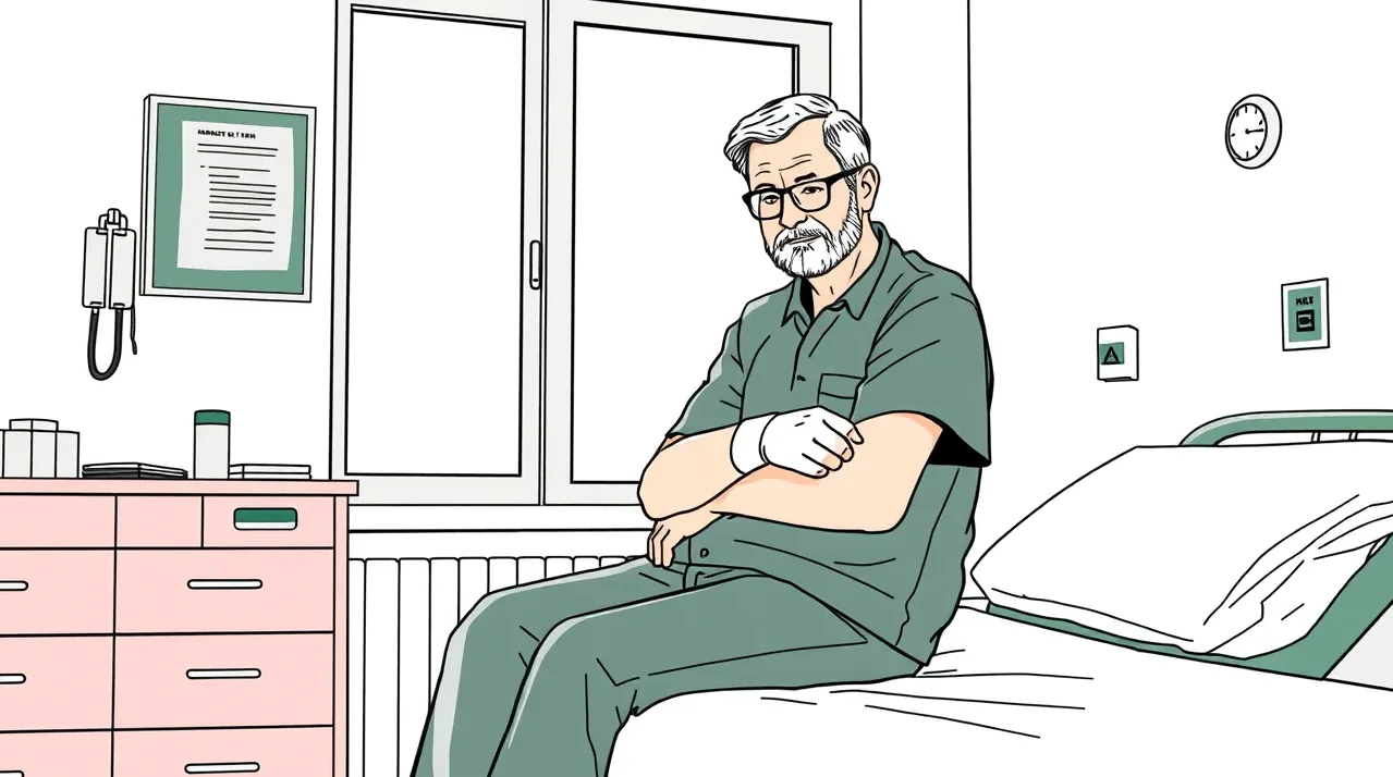 Traumatologické vyšetrenie hybnosti končatiny po zhojení fraktúry