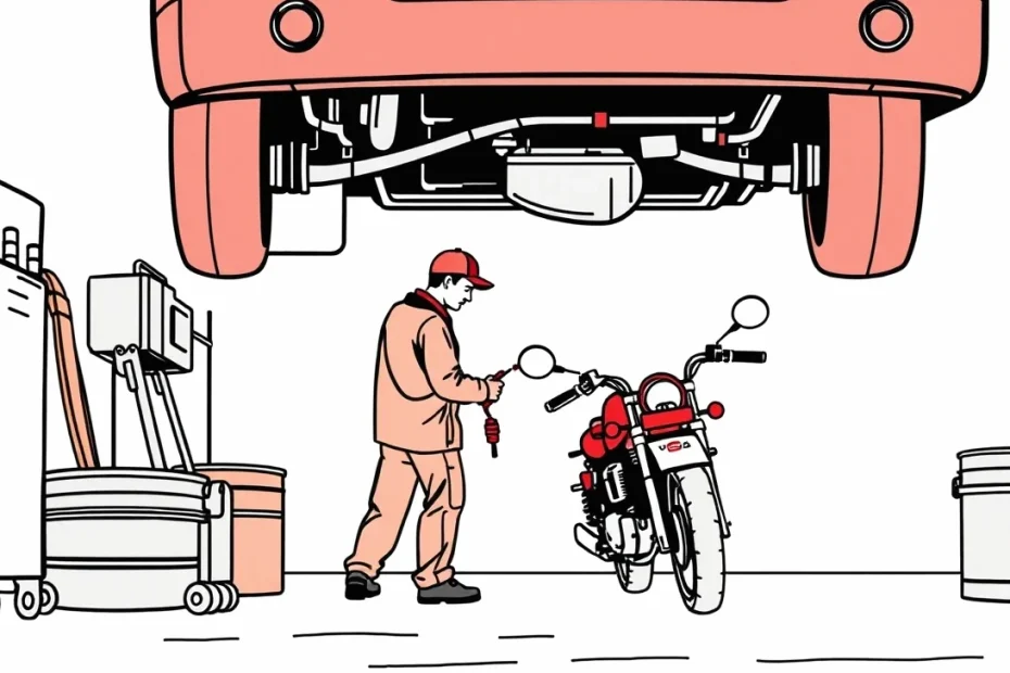 Moderný zájazdový autobus zaparkovaný na odpočívadle pred dlhou jazdou