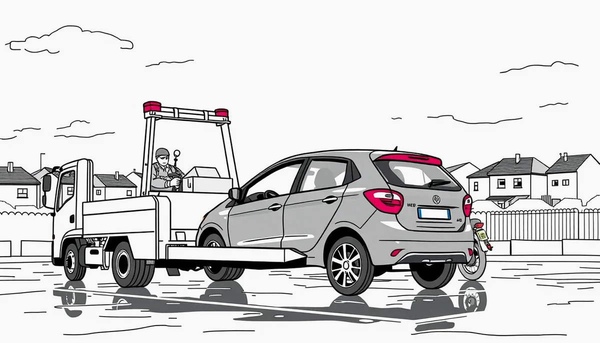 Pohľad na motorový priestor a elektroinštaláciu vozidla poškodeného povodňou