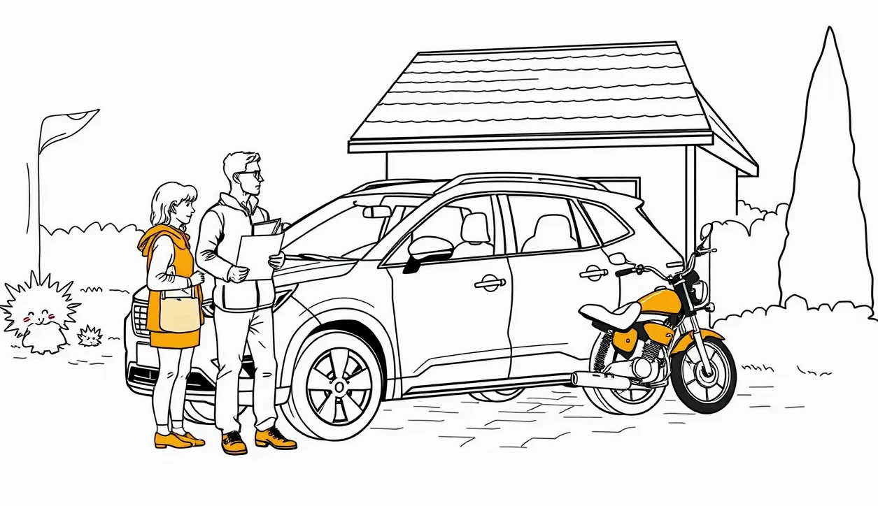 Pohľad na motorový priestor a nabíjací konektor plug-in hybridného vozidla Mitsubishi