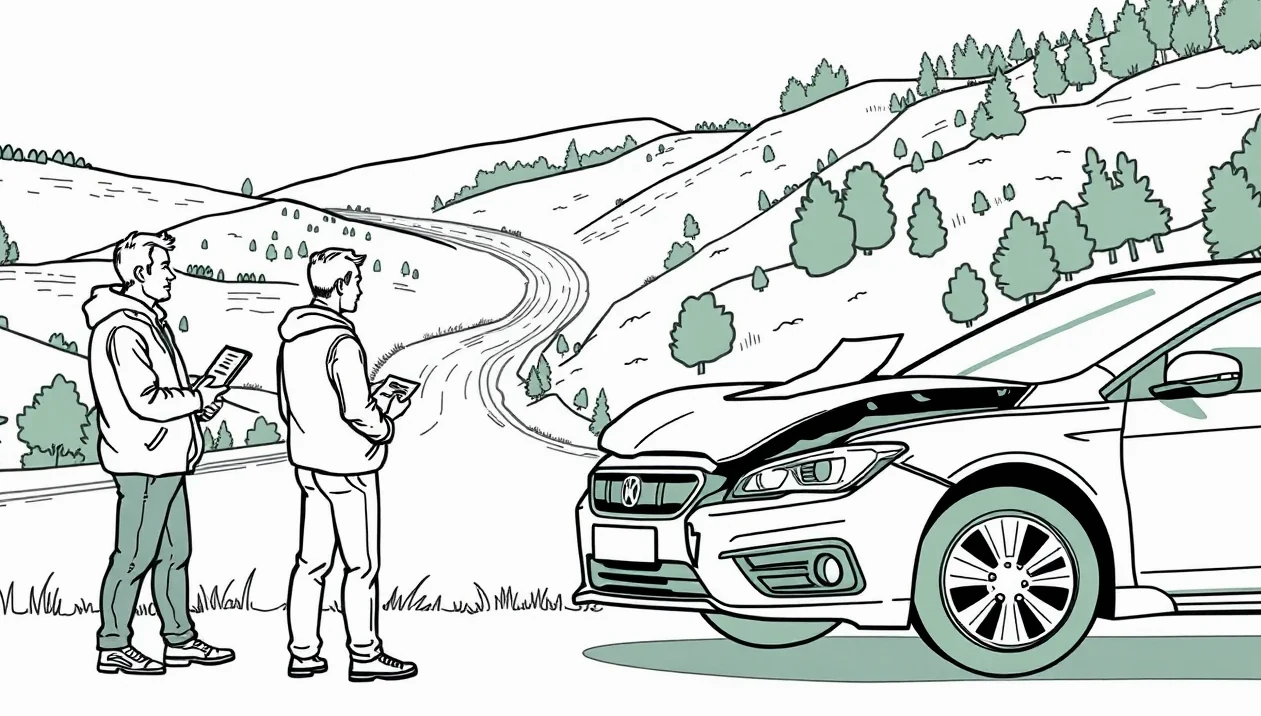 Osobný automobil odstavený a prikrytý plachtou v súkromnej garáži