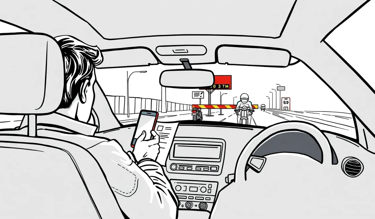 Motorový priestor staršieho auta s kontrolou tesnenia hadíc a kvapalín