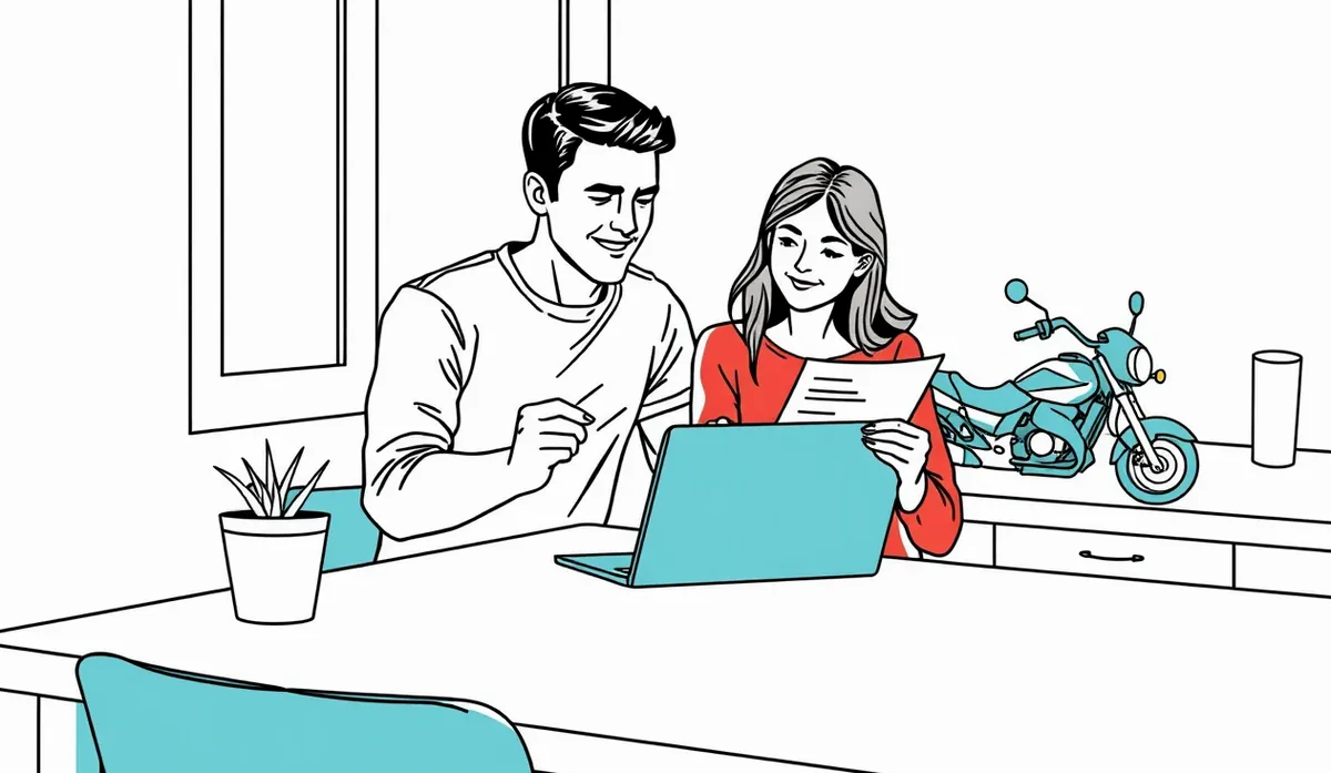 Pohľad na volant a rozsvietený digitálny prístrojový panel s počítadlom kilometrov